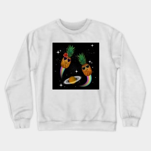 Space Pineapples Crewneck Sweatshirt